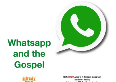 Whatsapp And The Gospel