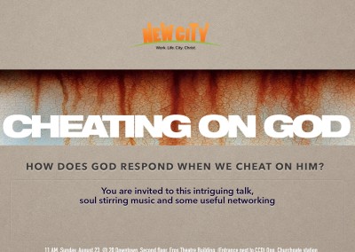 Cheating On God