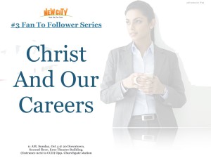 Christ and our careers