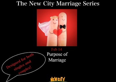 Purpose of Marriage