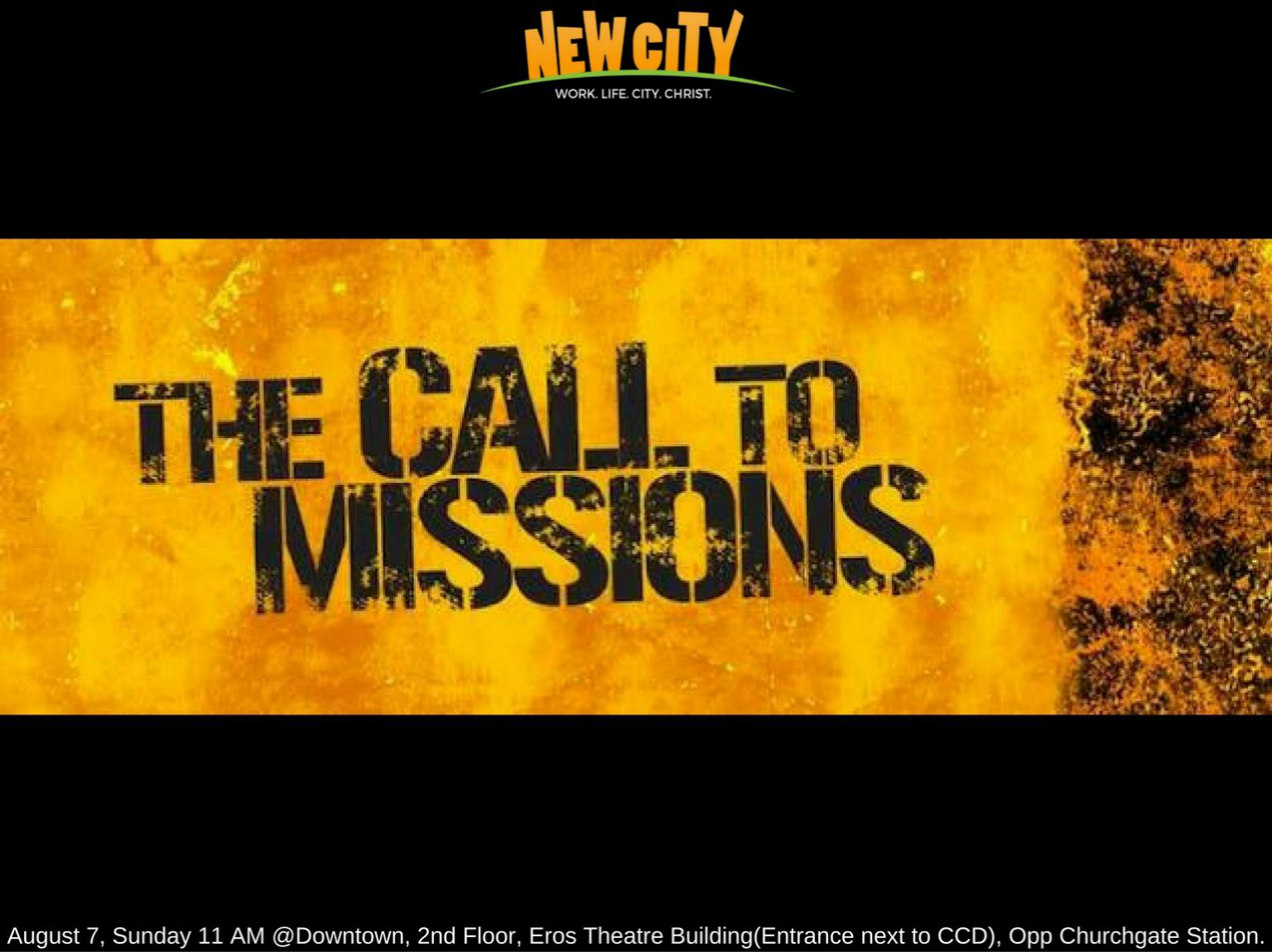 The Call to Mission