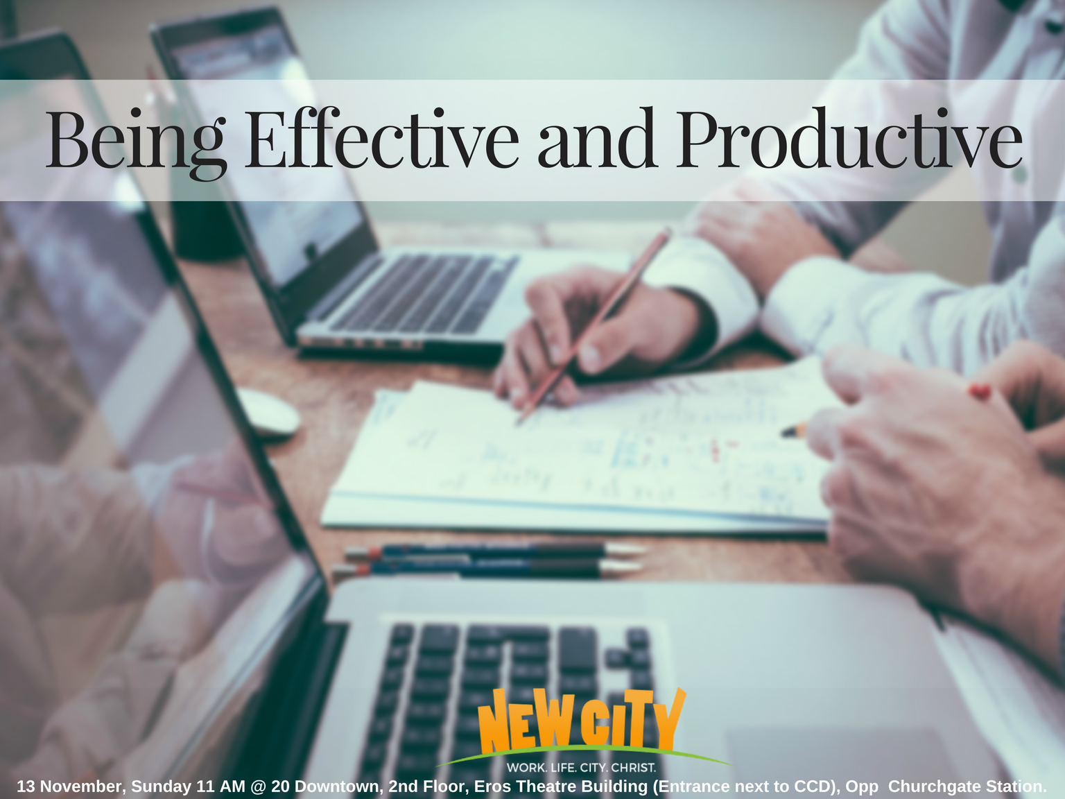 Being Effective and Productive - Joemon Joseph