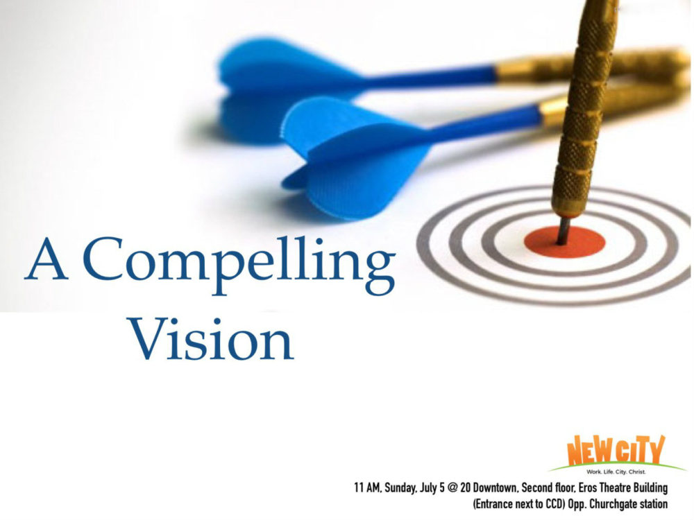 A Compelling Vision - Joemon Joseph