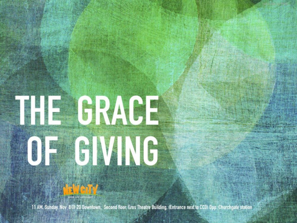 The Grace Of Giving - Joemon Joseph