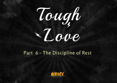 The Discipline of Rest