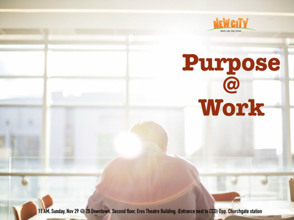 Purpose at Work - Ben Mathew Image