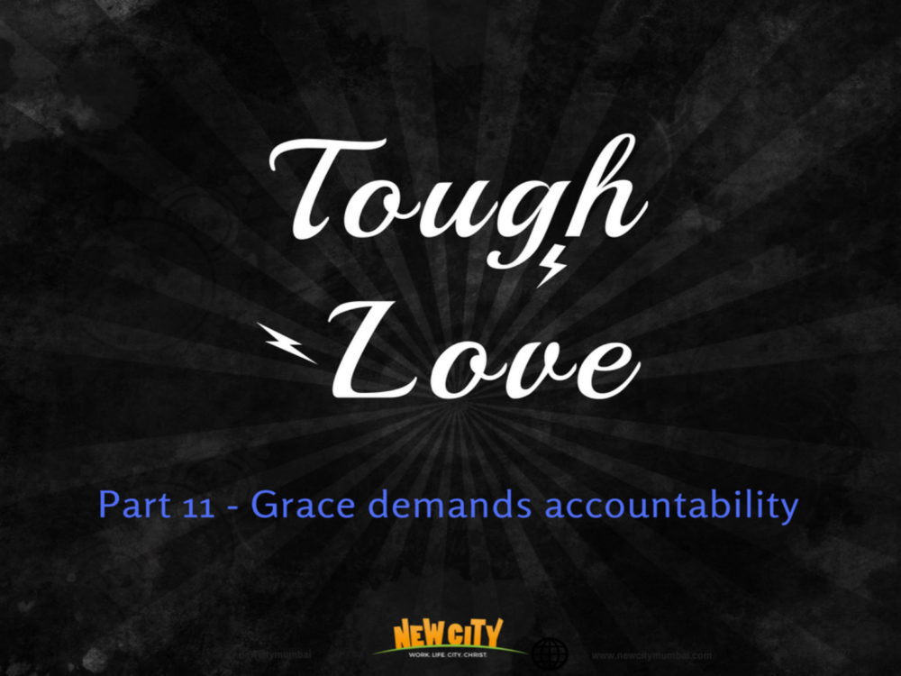 Grace demands accountability Image