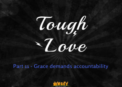 Grace demands accountability