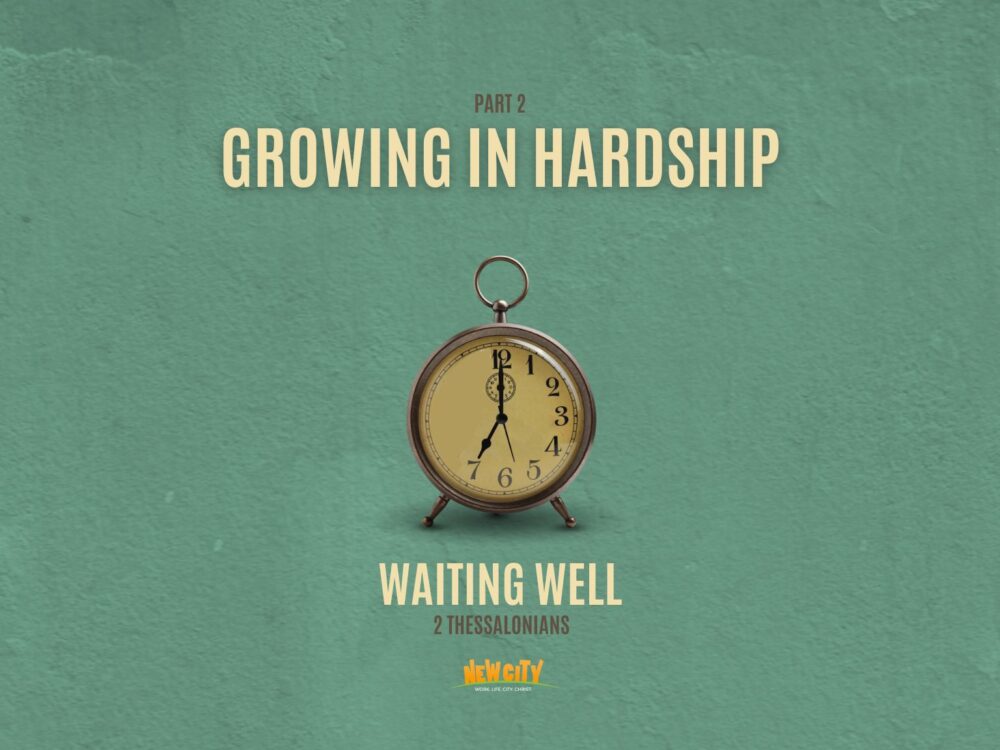 Part 2 - Growing In Hardship