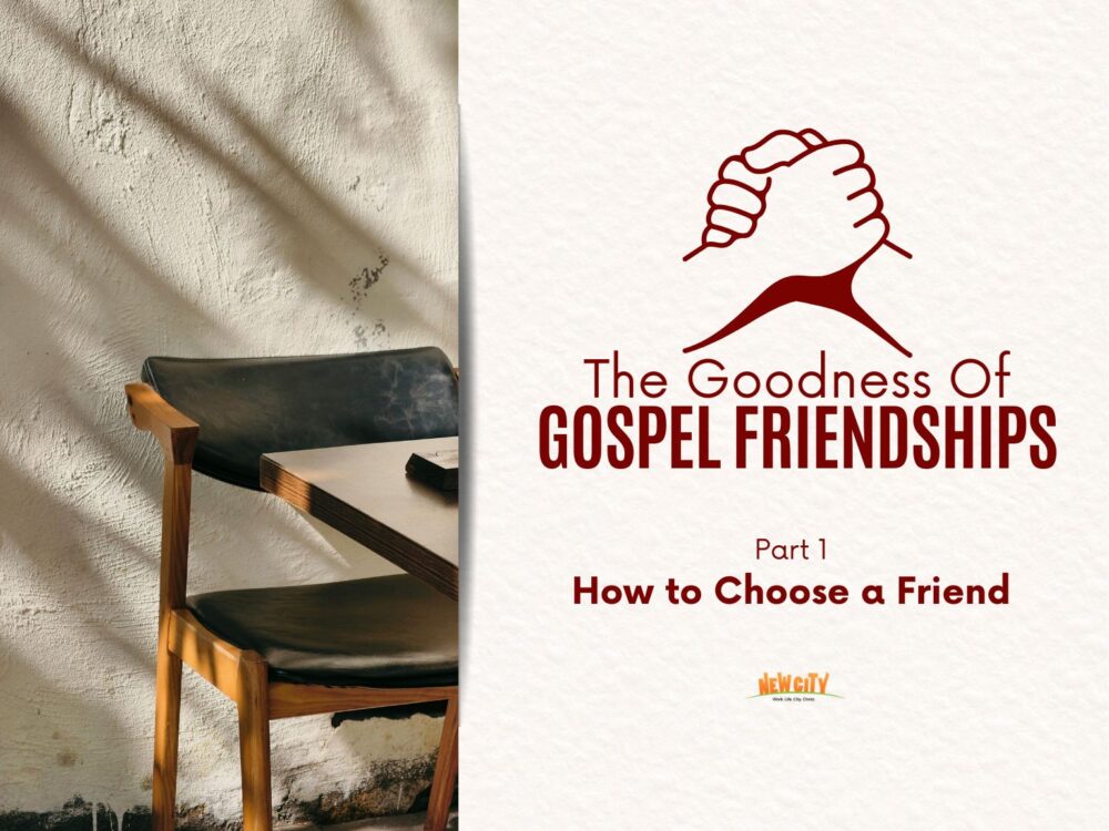 Part 1 - How To Choose A Friend Image