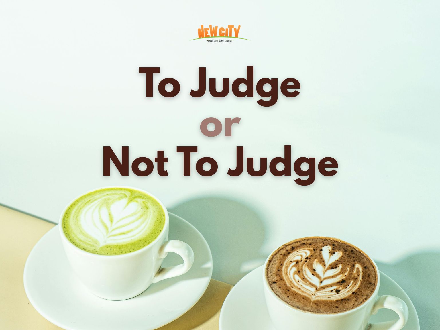 To Judge Or Not To Judge